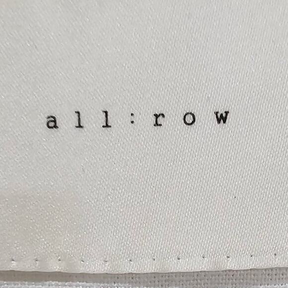 All:Row Tassel Contrast Trim Linen Blend Mini Dress White Size S - Picture 3 of 5